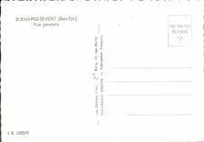 MODERN CARD St Jean Foot Of Port View