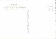 MODERN CARD Brittany Douarnenez the Beaches Of Laugh And De Trezmalaouen the chain of Lead Horn to the horizon