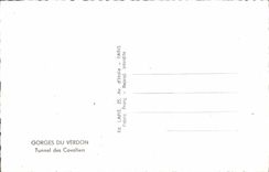CPM Gorges Du Verdon Tunnel Des Cavaliers