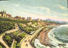 CPA Biarritz Le Cote Basque Et La Rhune Vivier
