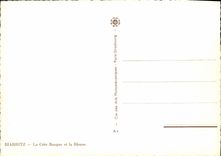 CPA Biarritz Le Cote Basque Et La Rhune Vivier