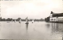 MODERN CARD Enghien Les Bains the Casino And the Lake