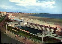 CPM Les Sables d'Olonne La Piscine Et La Plage