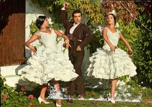 CPA Danzas De Espana Folklore 