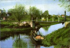 MODERN CARD Amiens Market gardens