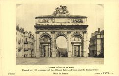 CPA La Porte Desilles At Nancy