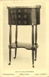 CPA Louis XVI table Chiffonnier