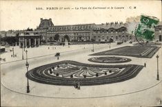 CPA Paris La Place Du Carrousel Et Le Louvre