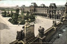 CPA Paris Le Square Sully et le pavillon Richelieu