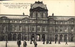 CPA Paris Le Musee Du Louvre