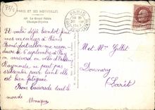 VINTAGE POSTCARD Paris And Its Wonders Grand Palais the Champs Elysées