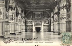CPA Palais De Fontainebleau Galerie Henri II Salle des fetes