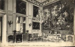 CPA Palais De Fontainebleau Petit Salon Louis XV