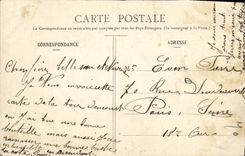 VINTAGE POSTCARD Drill De Fontainebleau Seen On the Denecourt Lathe