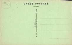 VINTAGE POSTCARD Paris the Avenue Of the Champs Elysées Taken Of Arc de Triomphe Of Etoile the Champs Elysées Avenue