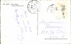 CPA Petit Notre Dame Grande Rosace Nord