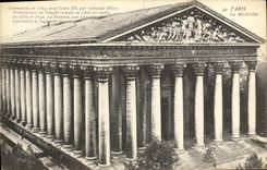VINTAGE POSTCARD Small the Madeleine
