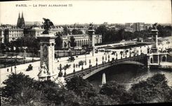 CPA Paris Le Pont Alexandre III