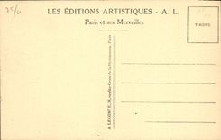 CPA Paris Notre Dame Stalles Du Choeur