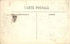 VINTAGE POSTCARD Floods Of Paris the Street Of the Seedbed