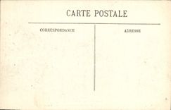 VINTAGE POSTCARD Floods Of Paris the Passage Street Saint Charles