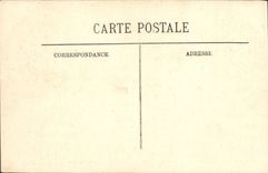 Inundaciones de la POSTAL de la VENDIMIA de París Gael Lazare santo y lugar de Roma