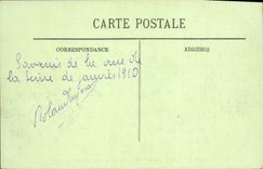 VINTAGE POSTCARD Floods Of Paris the House of Commons