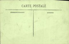 VINTAGE POSTCARD Floods Of Paris the Street Massillon