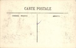 VINTAGE POSTCARD Floods Of Paris the Street Of Lille