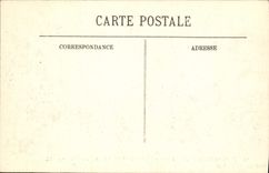 Inundaciones de la POSTAL de la VENDIMIA de París el ministerio de asuntos exteriores