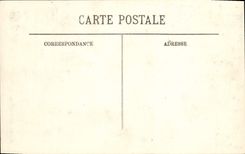 VINTAGE POSTCARD Inondatons Of Paris Montaigne Avenue