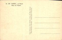 CPA Paris En Flanant Place De l'Opera
