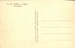 CPA Paris En Flanant Notre Dame