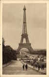 Tablas de la POSTAL de la VENDIMIA pequeñas de París la torre Eiffel