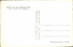 CPM Paris Et Ses Merveilles avenue De l'Opera