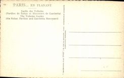 CPA Paris En Flanant Jardin Des Tuileries