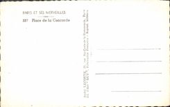 MODERN CARD Paris And Its Wonders Place Harmony