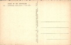 CPA Paris Et Ses Merveilles Cathedrale Notre Dame