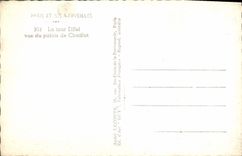 CPM Paris Et Ses Merveilles La Tour Eiffel Vue Du Palais De Chaillot