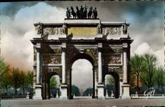 CPM Paris Et Ses Merveilles Arc De Triomphe Du Caroussel