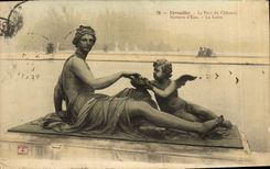 CPA Versailles Le Parc Du Chateau Parterre D'Eau La Loire