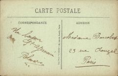 CPA Saint Germain En Laye Le Chateau Facade Sud Ouest et la place Maurice Berteaux