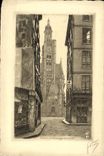 VINTAGE POSTCARD Paris St Etienne Of the Mount