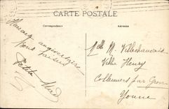 VINTAGE POSTCARD Vitry On the Seine the Church