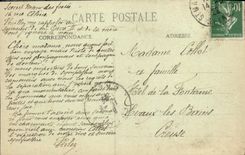 VINTAGE POSTCARD Beautiful the Site Of the Creteil Marne the Small Arm