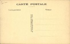 VINTAGE POSTCARD Vincennes the Old Royal Castle Seen Of the Dimension Of the Large body of guard the bridge levis