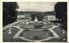 VINTAGE POSTCARD Lisieux Gardens
