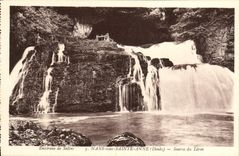 CPA Environs de Salins Nans Sous Sainte Anne Source Du Lizon