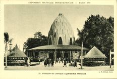 CPA Exposition Coloniale Internationale Paris 1931 Pavillon De l'Afrique Equatoriale Francaise
