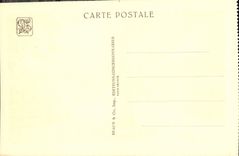 VINTAGE POSTCARD Fair Colonial International Paris 1931 Entry Of the Belgian Section